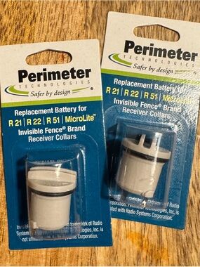 Replacement Receiver Battery - White